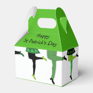 St Patrick's Day Irish Dancers' Legs Bedankdoosjes