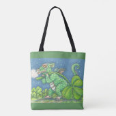 ST. PATRICK'S DAY IRISH DRAGON CANVAS TAS (Achterkant)