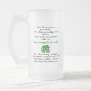 St. Patrick's Day Irish Drink de Mok van Toast Bee