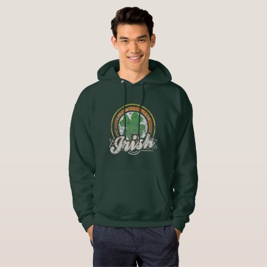 St Patrick's Day Irish Drink Team Hoodie (Voorkant volledig)