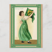St Patricks Day Irish Erin Go Bragh Briefkaart (Voorkant)