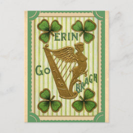  St Patricks Day Irish Erin Go Bragh Briefkaart