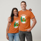 ST PATRICKS DAY Irish Flag Beer Unisex T-shirt (Unisex)