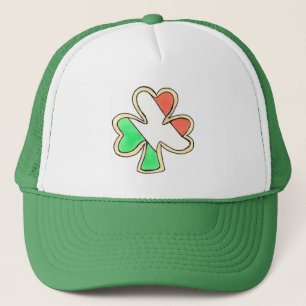 St. Patrick's Day Irish Flag Lucky Shamrock Cookie Trucker Pet
