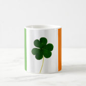 St. Patrick's Day Irish Flag Shamrock Ierland Koffiemok (Center)