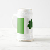 St. Patrick's Day Irish Flag Shamrock Ireland Beer Bierpul (Voorkant links)
