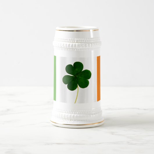 St. Patrick's Day Irish Flag Shamrock Ireland Beer Bierpul (Center)