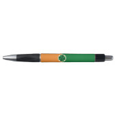 St Patrick's Day Irish Flag Shamrock Pen (Voorkant)