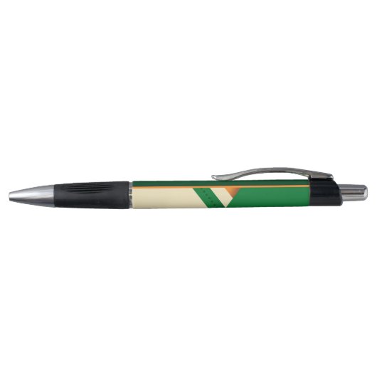 St Patrick's Day Irish Flag Shamrock Pen (Bovenkant)