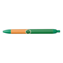 St Patrick's Day Irish Flag Shamrock Zwarte Inkt Pen