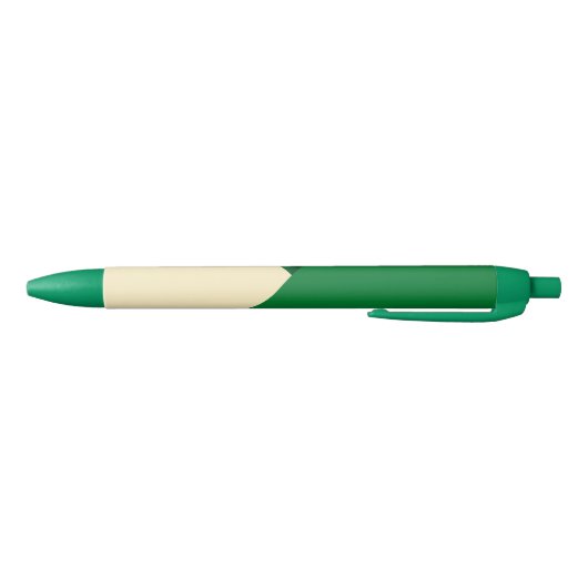 St Patrick's Day Irish Flag Shamrock Zwarte Inkt Pen (Bodem)