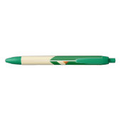 St Patrick's Day Irish Flag Shamrock Zwarte Inkt Pen (Achterkant)