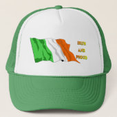 St Patrick's Day Irish Flag Trucker Pet (Voorkant)