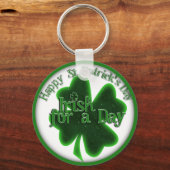St. Patrick's Day Irish for a Day Sleutelhanger (Voorkant)