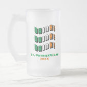 St Patricks Day Irish Funny Cute Drink Matglas Bierpul (Links)