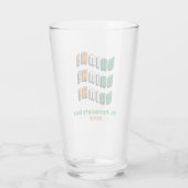 St Patricks Day Irish Funny Drink Beer Pint Glas (Achterkant)