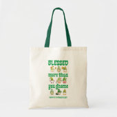 St Patrick's Day Irish Gnomes Tote Bag (Voorkant)