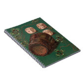 St. Patrick's Day, Irish Good Luck Dice Notitieboek (Rechterzijde)