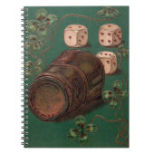  St. Patrick's Day, Irish Good Luck Dice Notitieboek (Voorkant)
