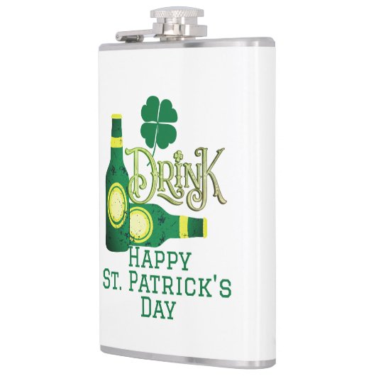 St. Patrick's Day Irish green luck Shamrock Heupfles (Links)
