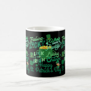 St. Patrick's Day Irish green luck Shamrock Koffiemok