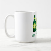 St. Patrick's Day Irish green luck Shamrock Koffiemok (Links)