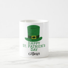 St. Patrick's Day Irish green pet met geluk Shamro Koffiemok