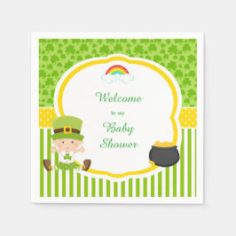 St Patrick's Day Irish Holiday Girl Baby shower Servet