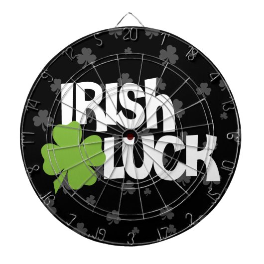 St. Patrick's Day Irish Luck Dartbord (Voorkant)