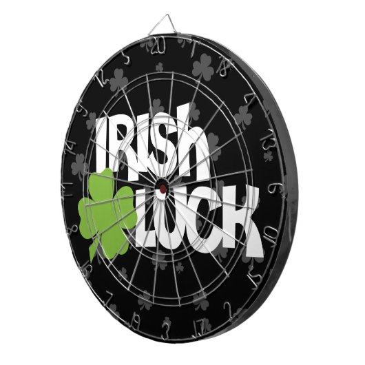 St. Patrick's Day Irish Luck Dartbord (Voorkant Rechts)