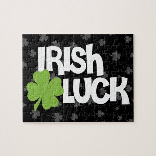 St. Patrick's Day Irish Luck Legpuzzel (Horizontaal)