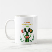St. Patricks Day Irish - Lucky Irish Shamrock Koffiemok (Links)