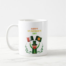 St. Patricks Day Irish - Lucky Irish Shamrock Koffiemok
