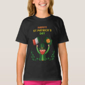 St. Patricks Day Irish - Lucky Irish Shamrock T-shirt (Voorkant)
