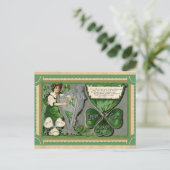 St Patricks Day Irish Memories gedicht Briefkaart (Staand voorkant)