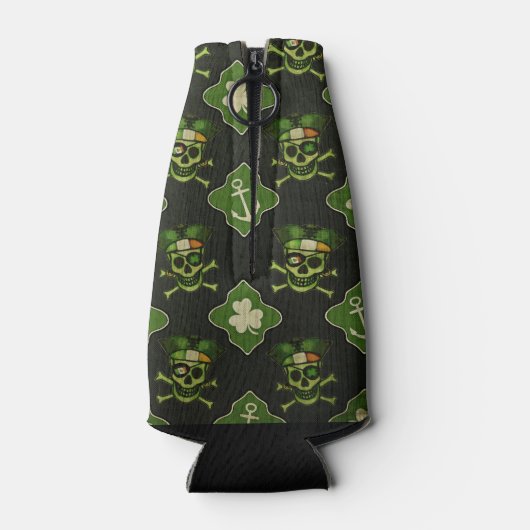 St. Patrick's Day Irish Pirate Bottle Cooler (Achterkant)