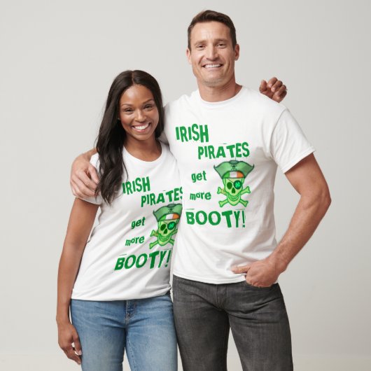 St. Patrick's Day Irish Pirate T-Shirt (Unisex)