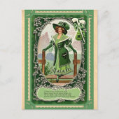 St Patricks Day Irish Poem Briefkaart (Voorkant)