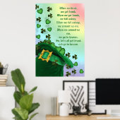 St. Patricks day Irish Poster (Thuiskantoor)