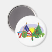 St. Patrick's Day Irish Pride Magneet (Voorkant / Achterkant)