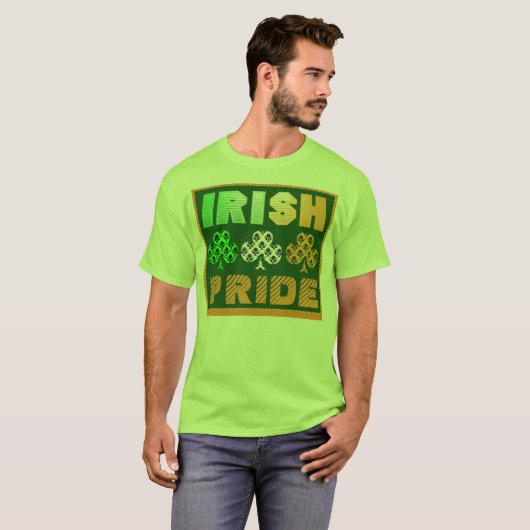 St. Patrick's Day Irish Pride T-Shirt (Voorkant volledig)