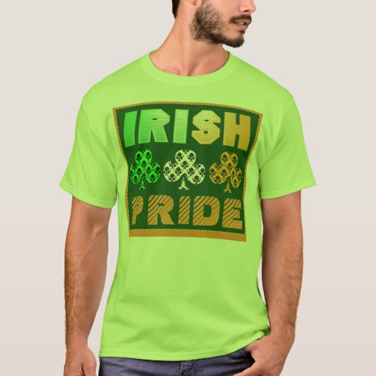 St. Patrick's Day Irish Pride T-Shirt (Voorkant)
