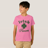 St. Patrick's Day Irish Princess T-Shirt (Voorkant volledig)