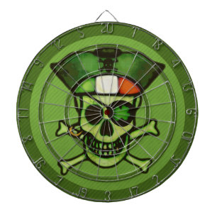 St. Patrick's Day Irish Proarchiink Dart Board Dartbord