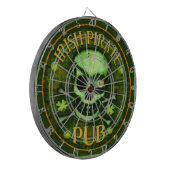 St. Patrick's Day Irish Proarchiink Dart Board Dartbord (Voorkant Links)