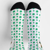 St. Patrick's Day Irish Setter Dog (red 1) Funny Sokken (Top)