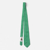 St. Patrick's Day Irish Setter Dog (red 1) Funny Stropdas (Achterkant)