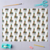 St. Patrick's Day Irish Setter Dog (red 1) Funny Tissuepapier (Craft)
