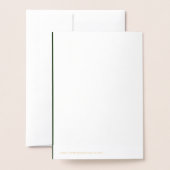 St. Patrick's Day Irish Setter in Clovers, ZSSG Folie Kaarten (Met envelop)