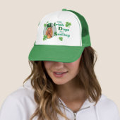 St. Patrick's Day Irish Setter Trucker Pet (In situ)